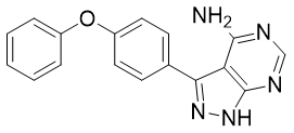 3-(4-苯氧基苯基)-1h-吡唑并(3,4-d)嘧啶-4-胺
